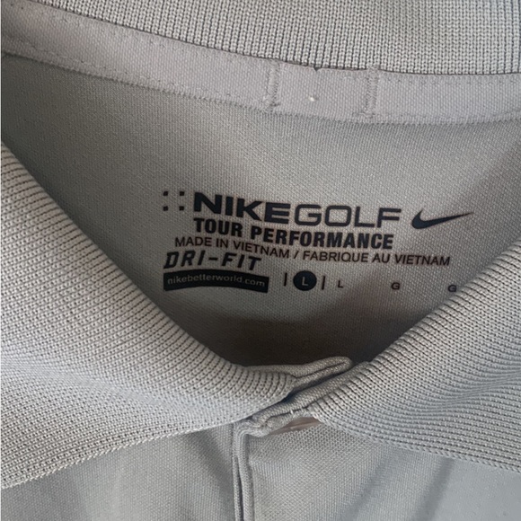 Nike Golf Lexus Dealership Polo Shirt Grey Mens Large Automotive JDM - Picture 3 of 3